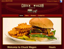 Tablet Screenshot of chuckwagonct.com